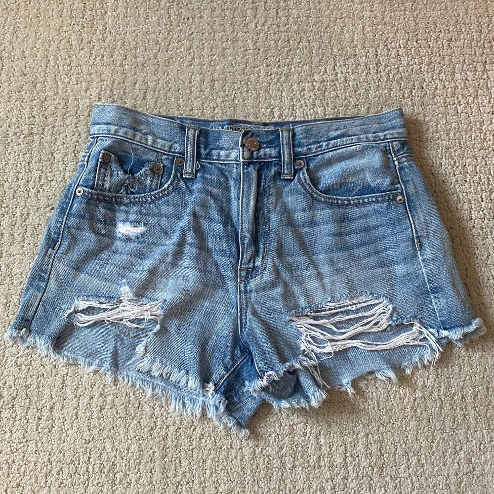 American Eagle Vintage Hi-Rise Festival Denim Shorts